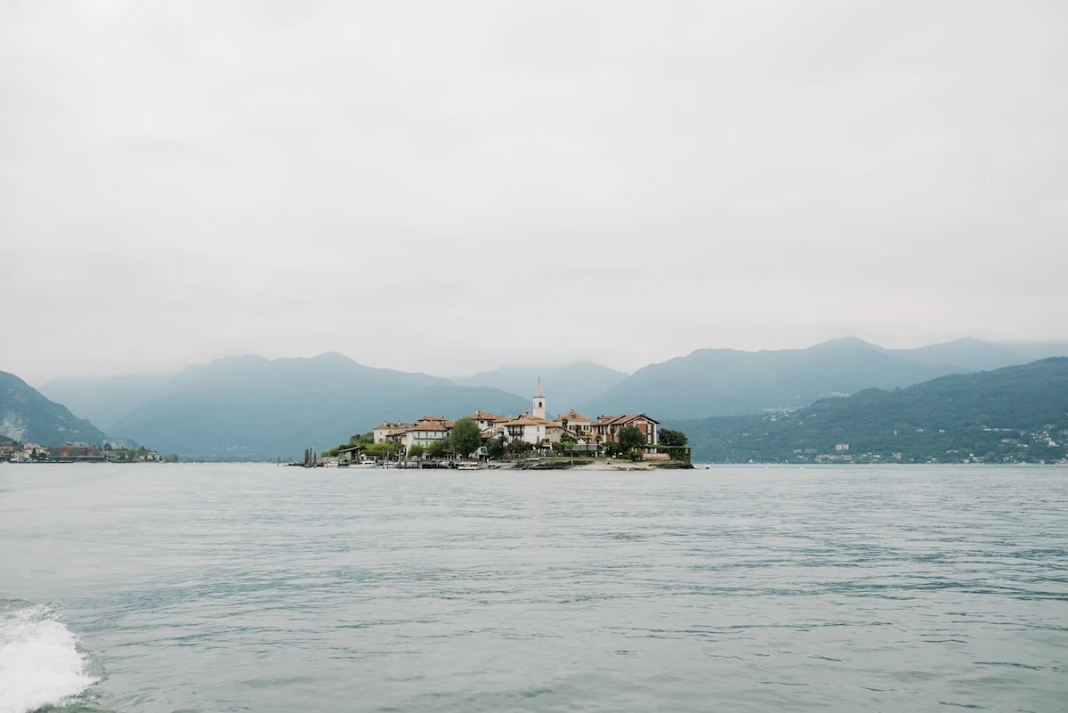 isola dei pescatori. lago maggiore