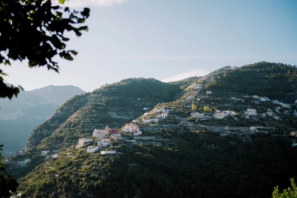 Vista della costiera Amalfitana